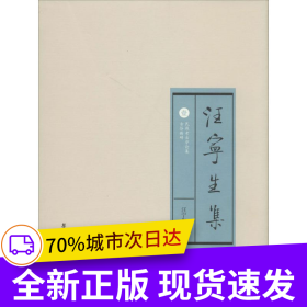 汪寧生集