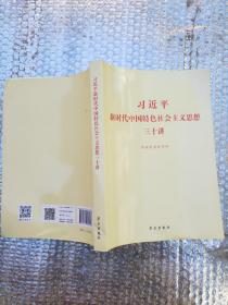 习近平新时代中国特色社会主义思想三十讲.