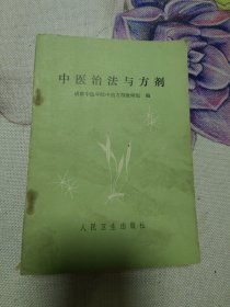 中医治法与方剂