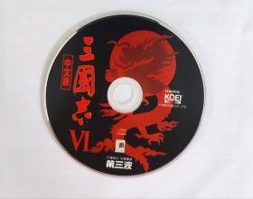 游戏光盘PC正版 台版三国志6 1CD