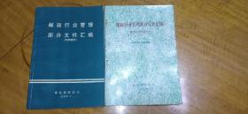 邮政行业管理部分文件汇编（1994年、1995年两本合售）