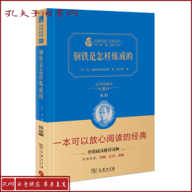 经典名著 大家名译：钢铁是怎样炼成的（全译本 商务精装版）