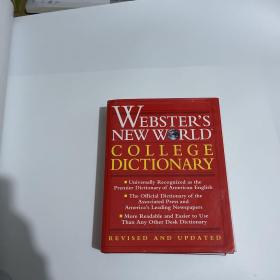 韦氏新世界大学词典WEBSTER'S NEWWRLD TM COLLEGE DICTIONARY（图有细节，介意勿拍）