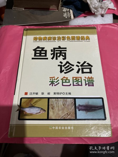 动物疾病诊治彩色图谱经典：鱼病诊治彩色图谱