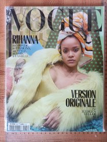 Vogue法版2017年12月号-2018年1月号 Rihanna 无其它封面