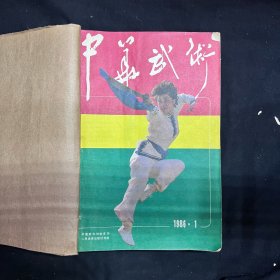中华武术(1986年1-12期全,1987年1-6缺第2期)共17本合售