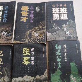 西域烽燧系列小说：张雄，左宗棠，林则徐，细君公主，张骞，纪晓岚，班超班勇，盛世才，杨增新（共16本合售）