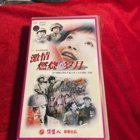 正版二十二集电视连续剧：激情燃烧的岁月 VCD（22碟装）【无缺碟片几乎无磨损】