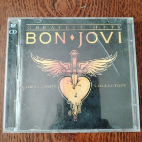 CD:GREATEHTS BON JOVI(缺1光盘，只有1碟)