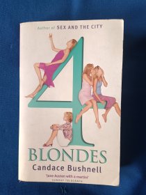 《Four Blondes B 四个金发美女》，32开。