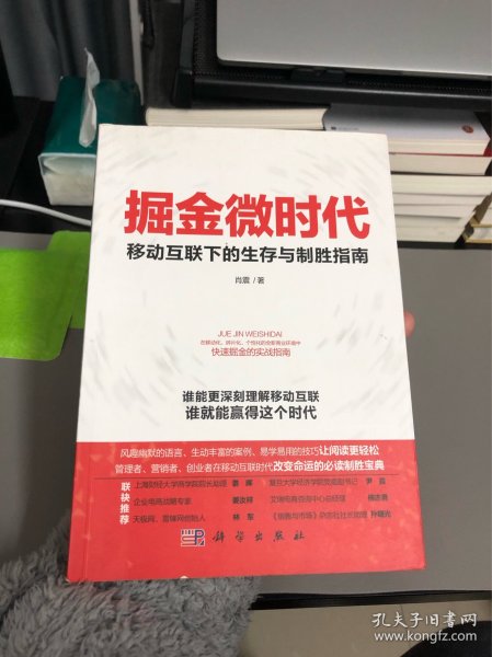 掘金微时代：移动互联下的生存与制胜指南：电子商务、网络营销、战略管理的变革之道