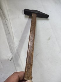 老民俗文化传承工具展览展示小锤子