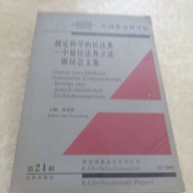 制定科学的民法典：中德民法典立法研讨会文集