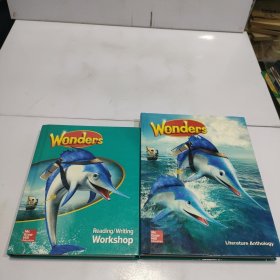 加州語文教材:McGraw-Hill Wonders literature Anthology ， Reading Writing Workshop 2 兩本合售 精裝