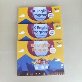 KK English Program：Workbook +student book（3册合售）