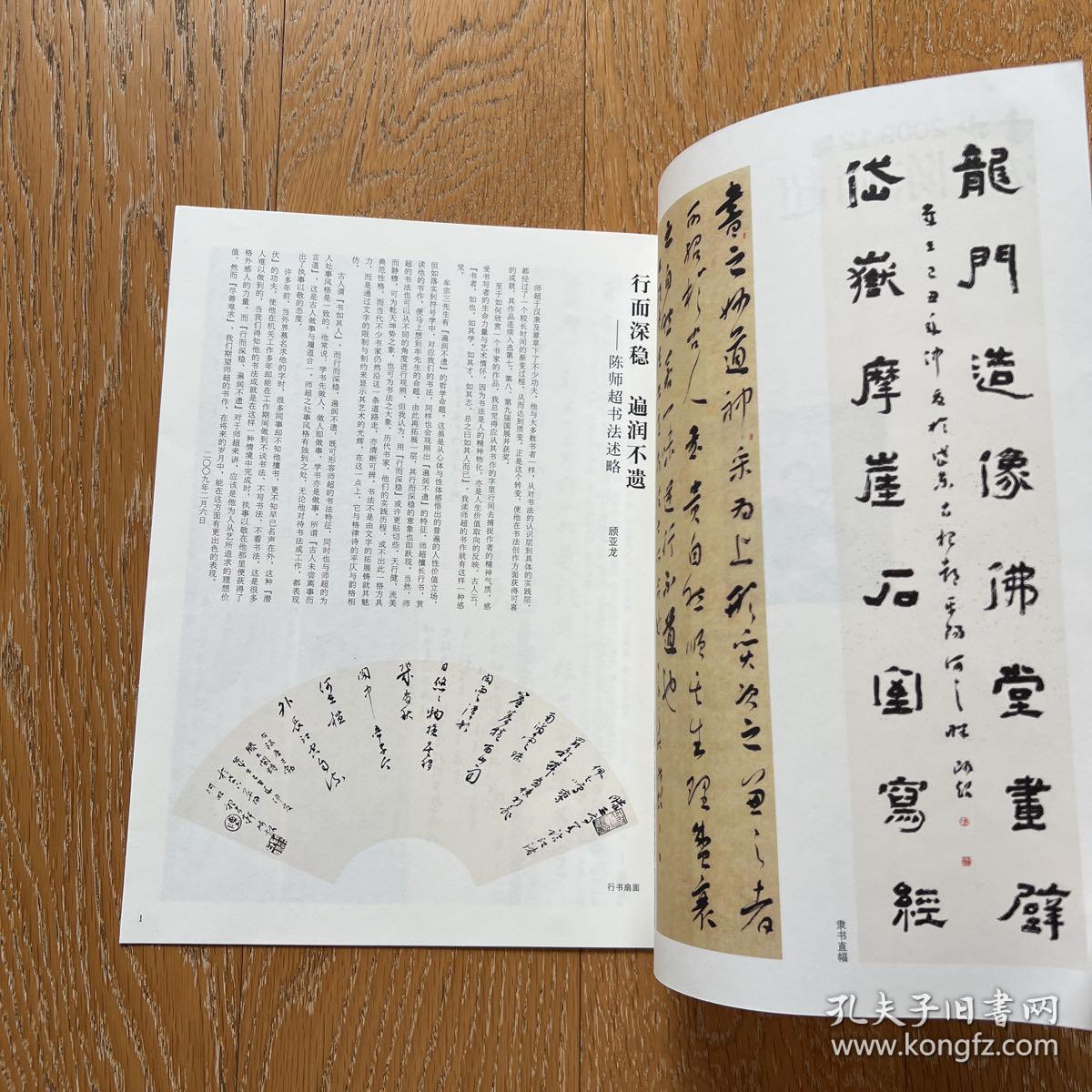 中国书法2009年·陈师超作品选·中国文化艺术精品·汉字书法艺术盛宴