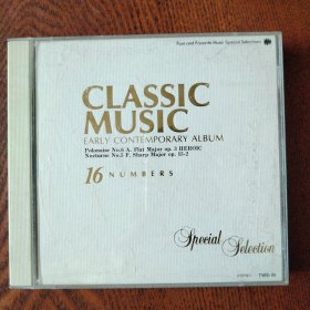 CD： CLASSIC MUSIC盒装2碟，有歌词