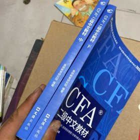 cfa二级中文教材 2024(中下册)  2本合售