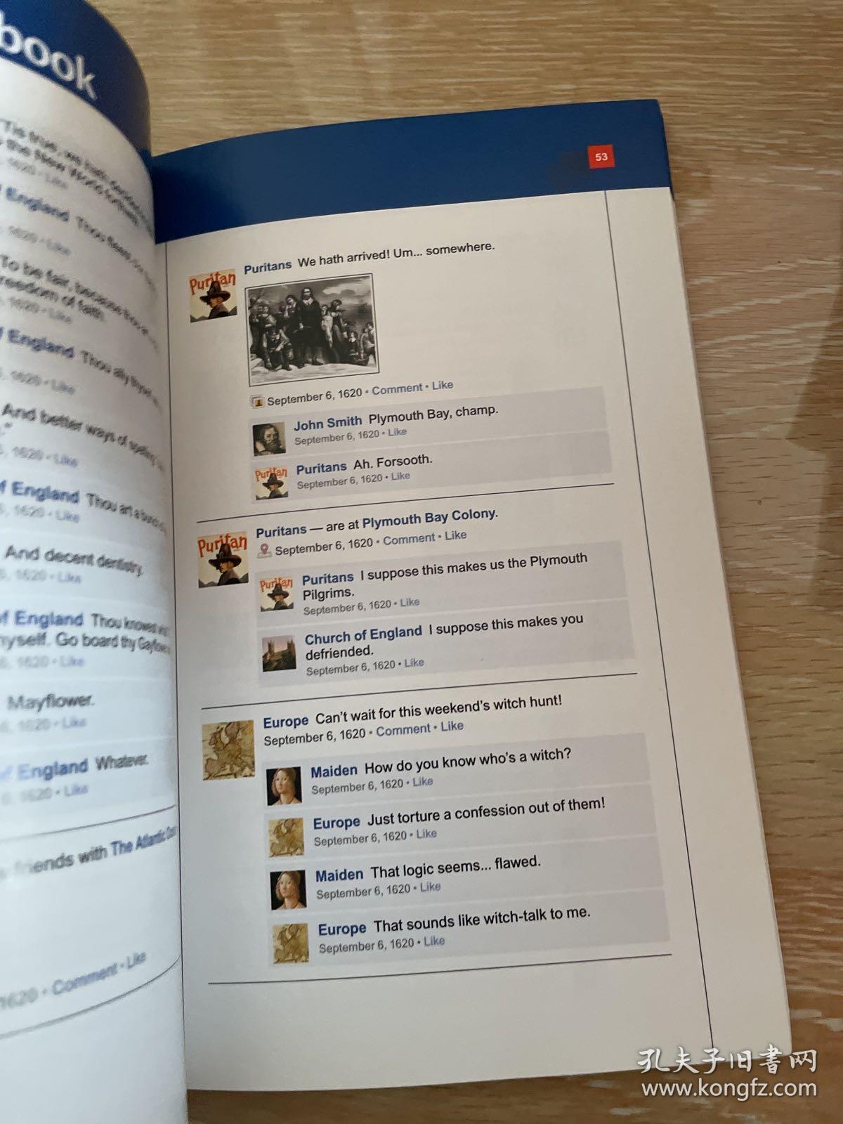 The History of the World According to Facebook