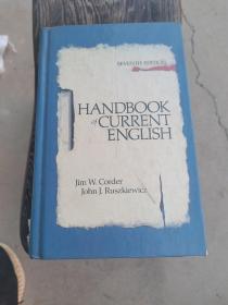 Handbook  
of current
english