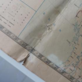 中华人民共和国地图。一大张。