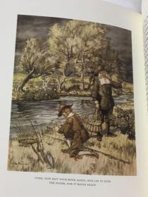 【英文原版】Izaak Walton ：The Compleat Angler 艾萨克·沃尔顿《钓客清话》 Arthur Rackham 拉克姆/赖格姆 插图