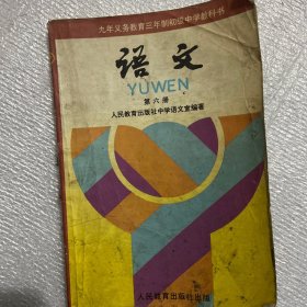 90年代初中语文课本第六册 已用