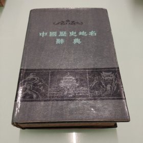 中国历史地名辞典 【书底有水印，详细看图】