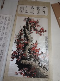 王成喜梅花画，