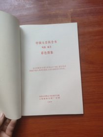 中国大百科全书 戏曲、曲艺 彩色图集