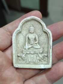 清代 造像 陶制 造型精美 5*1.2*3.8cm