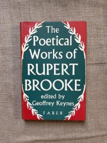 The Poetical Works of Rupert Brooke 鲁伯特·布鲁克诗集【英文版，精装品好】Poems Poetry