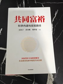 共同富裕：科学内涵与实现路径 黄奇帆、刘世锦、马建堂 联袂解读