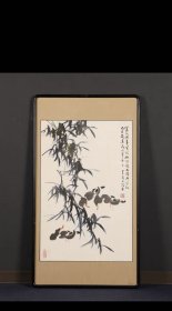 回流精品！名家范芸安精品《雏鸭图》整体尺寸93 x 52 画 芯68✘44!

范芸安，1929年生四川省富顺县人重庆大学中文系毕业.山东省美术家协会副主席，齐鲁书画院首任院长，省花卉盆景艺术家协会副主席，国际书画篆刻大观丛书主编。