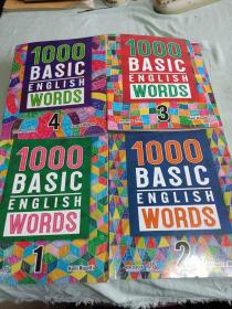 进口原版2019新版 1000 Basic English Words 3级 常见词英语1000词 正版小学英语单词大全教辅书图解辞词典