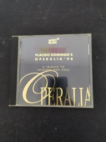 光盘：MONT BLANC （PLACIDO DOMINGOS OPERALIA） 1碟盒装 附歌词 以实拍图购买
