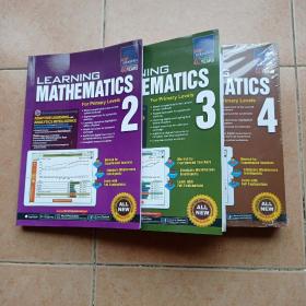 Learning Mathematics （2、3、4、5、6）SAP education （五册合售）