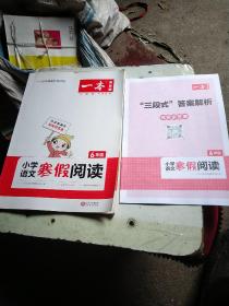 2022一本 小学语文寒假阅读 六年级上下册衔接 寒假作业每日练课外阅读理解强化训练 视频讲解 答案详解 开心教育