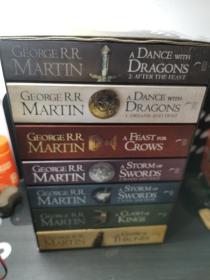 A Game of Thrones：The Story Continues: The Complete Box Set of All 7 Books
英文原版A Song of Ice and Fire冰与火之歌1-5套装全集