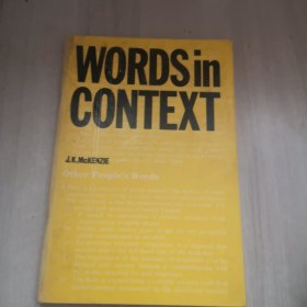 Words in Context