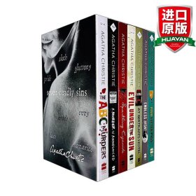 英文原版 Agatha Christie Seven Deadly Sins 阿加莎·克里斯蒂七册经典谋杀小说套装 英文版 进口英语原版书籍