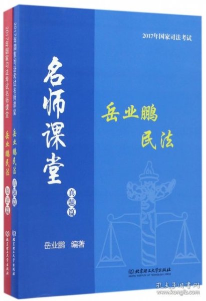 2017年国家司法考试名师课堂：岳业鹏民法（套装共2册）