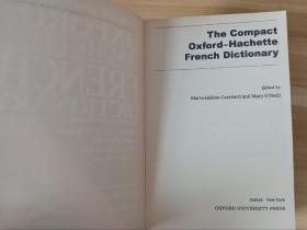 原版书 Compact Oxford Hachette French Dictionary