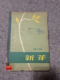 《新芽》（短篇小说集）（60年一版二印刷精装本，仅印2000册） 章明、峻青、王愿坚等小说