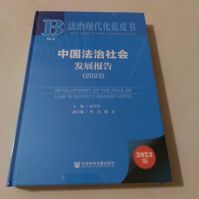 中国法治社会发展报告（2023）