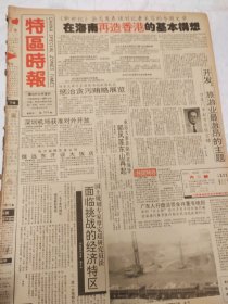 特区时报1992年3月20日， 在海南再造香港的基本构想，厦门市副市长张宗绪，湖南开关厂