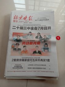 纪念报生日报:北京晚报2024年5月1日