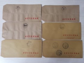 带有邮局纪念戳的天津自然博物馆信封（有4个不是）小的24个（18×9）大的7个（21×10）