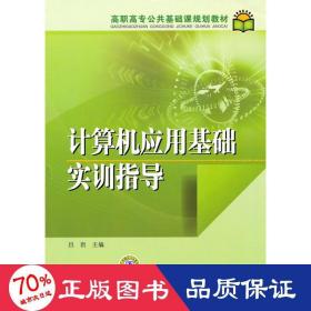 計算機應用基礎實訓指導/高職高專公共基礎課規(guī)劃教材 大中專高職計算機 呂巖