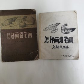 费新我编怎样画铅笔画原稿